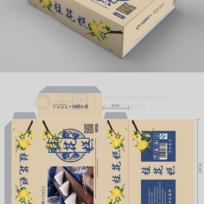 糕點(diǎn)矢量包裝禮盒設(shè)計(jì)——精致與品味的視覺盛宴